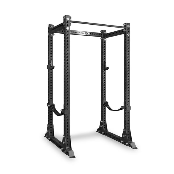 Manticore Flat Foot Power Rack - Prebuilt (3" x 3", 1" Holes) Manticore Flat Foot Power Rack - Prebuilt (3" x 3", 1" Holes)