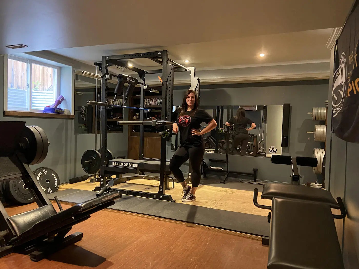 August 2021 Home Gym of the Month Bells of Steel Canada