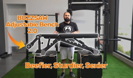 buzzsaw adjustable bench demonstration