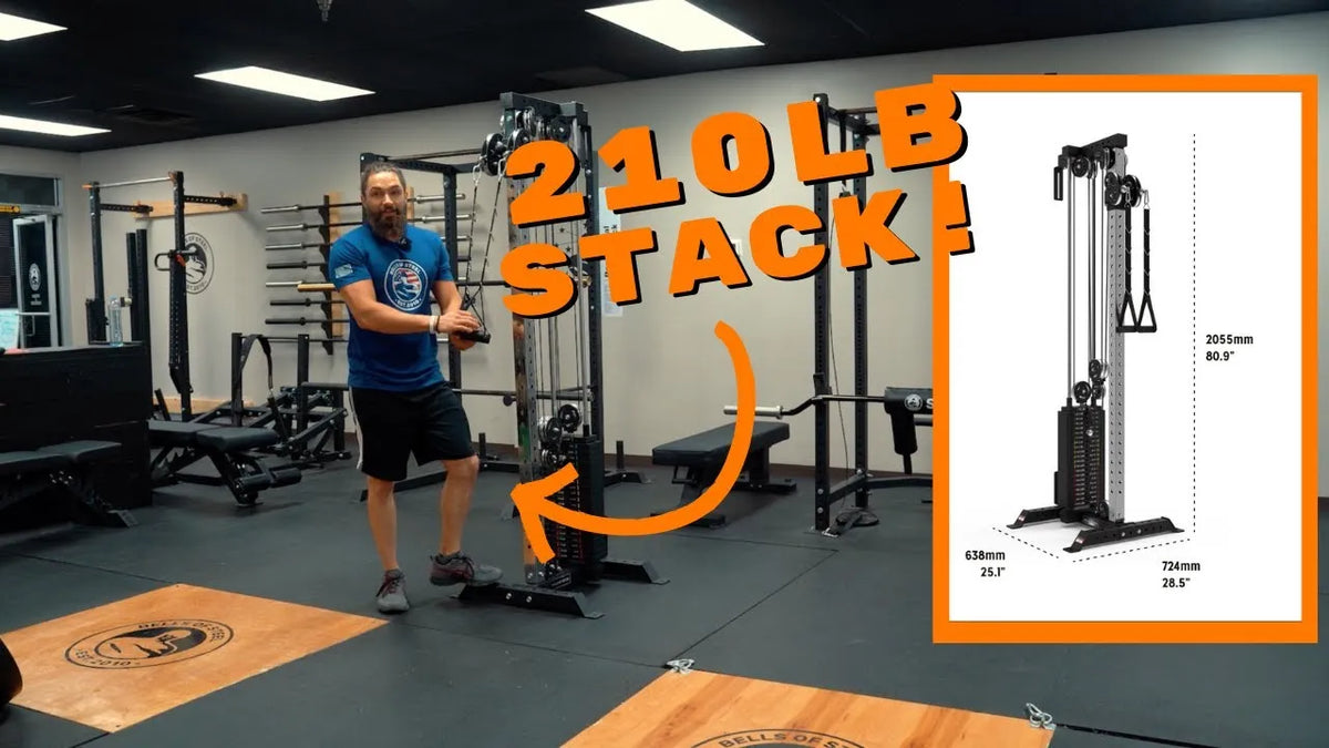 Cable Tower with Weight Stack Quick Overview – Bells of Steel