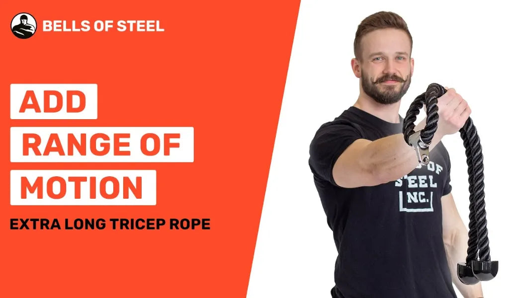 Extra Long Tricep Rope A Game Changer for Your Workouts Bells of Steel Canada