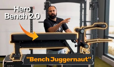 Power Up with the Hero Heavy-Duty Weight Bench