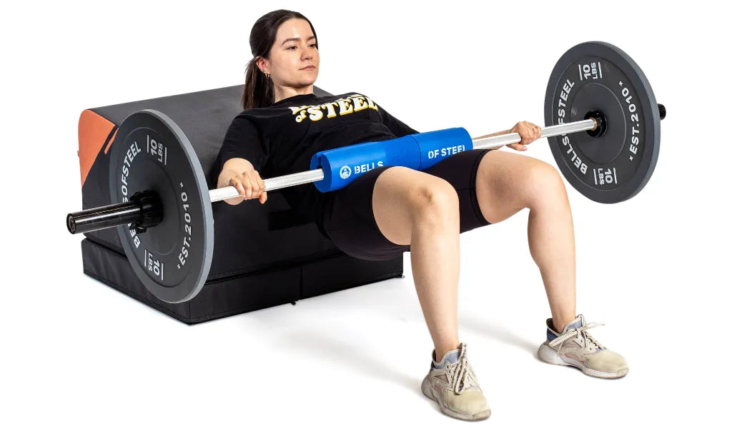 How to Hip Thrust With a Shorter Barbell