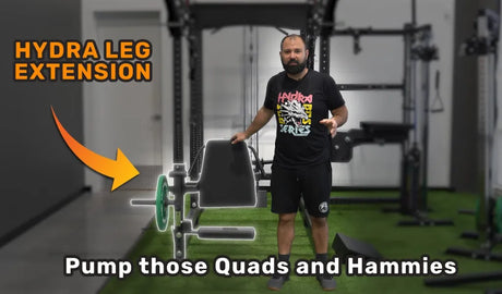 Pump Those Quads and Hammies with the Hydra Leg Curl/Leg Extension Rack Attachment