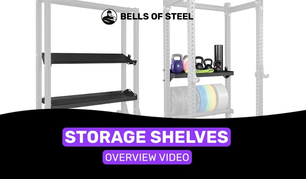 Maximize Your Gym Space with Rack-Mounted Storage Shelves – Bells of Steel