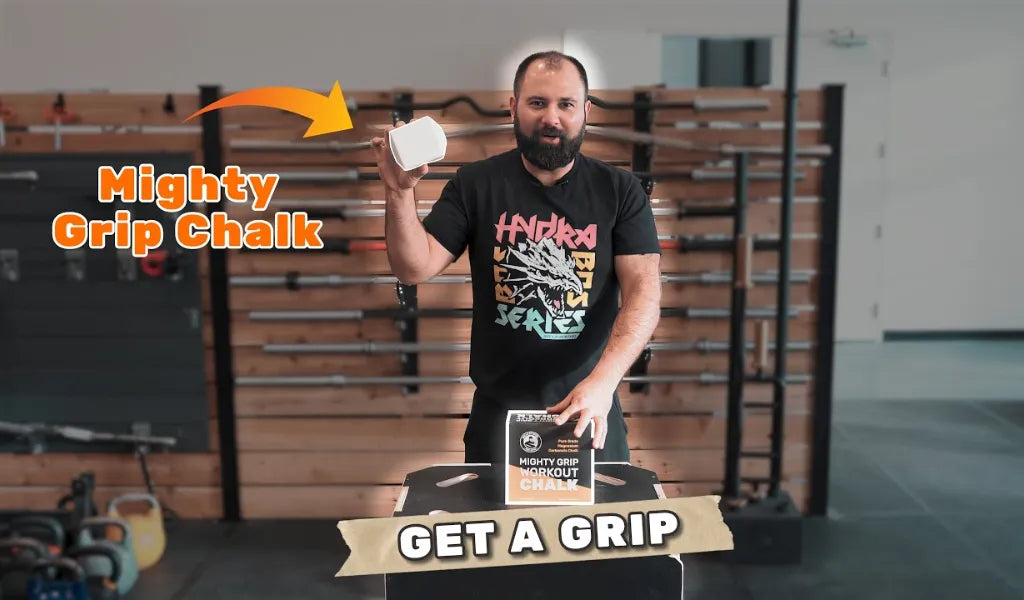 Stronger Grip Game with the Mighty Grip Workout Chalk