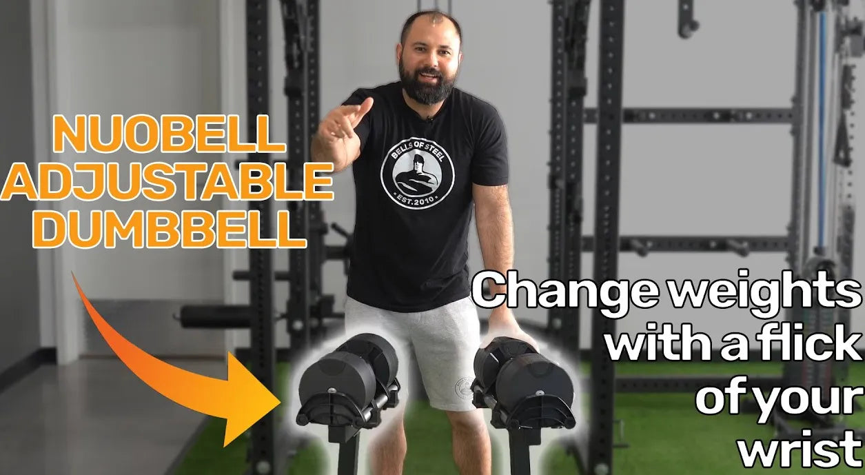 NÜOBELL Adjustable Dumbbells: The Only Dumbbells You'll Ever Need