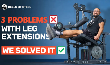 Basilisk Leg Extension Machine: Big Stack, Small Space