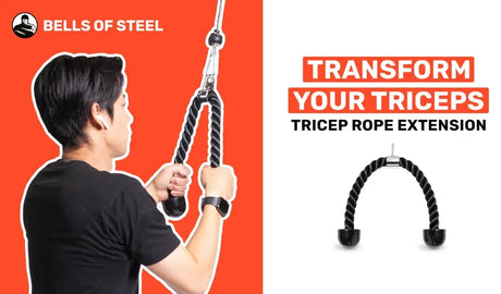 Transform Your Triceps with the Tricep Rope Extension Attachment
