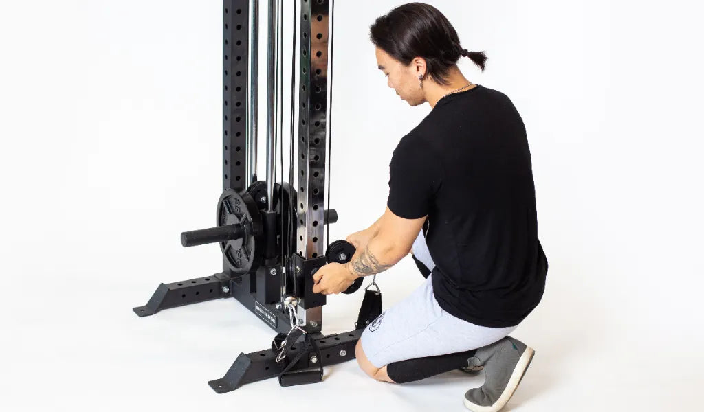 Unleash the Power of Cable Squats in Your Home Gym!