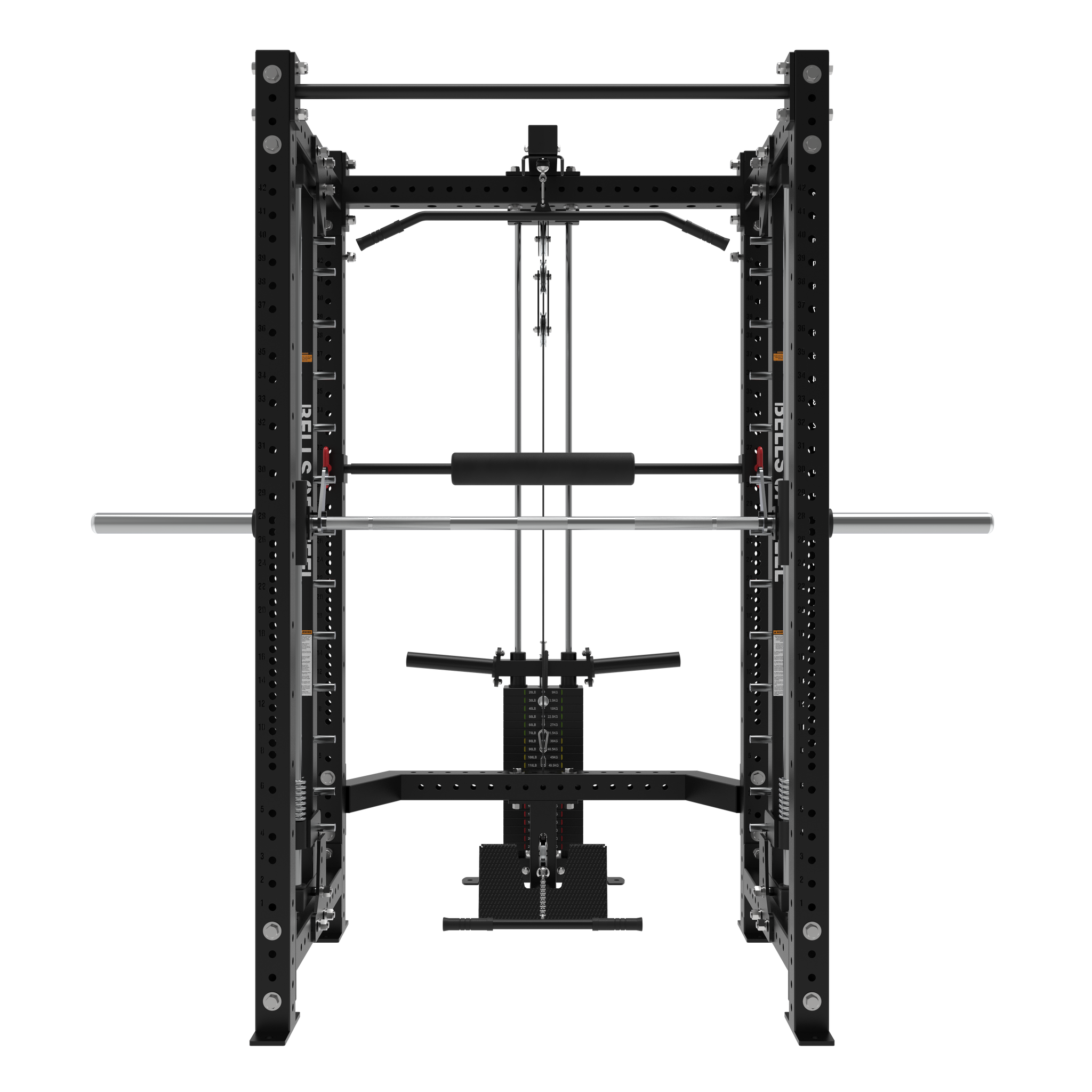 Smith Machine Rack With Lat Pulldown - Hydra (3