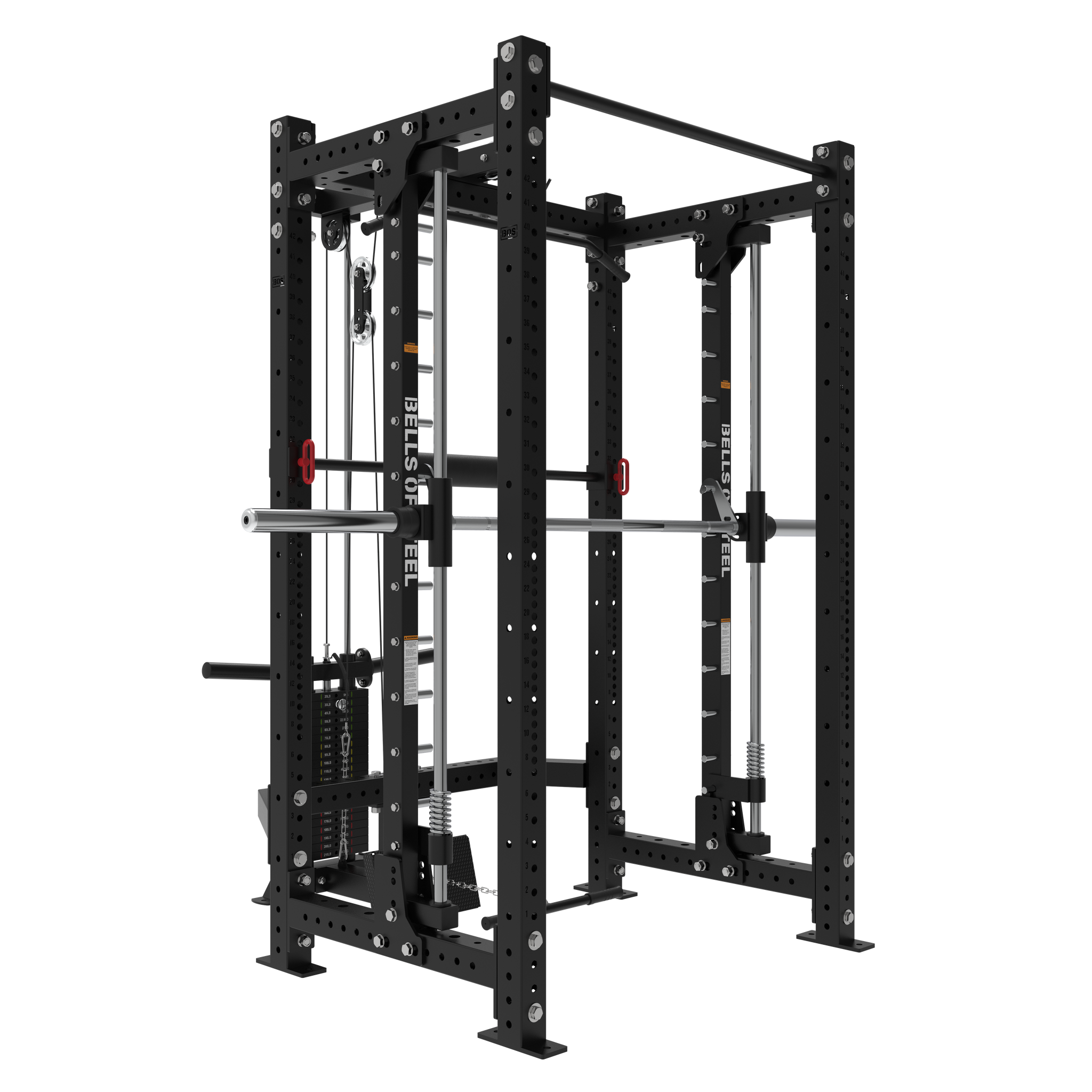 Smith Machine Rack With Lat Pulldown - Hydra (3