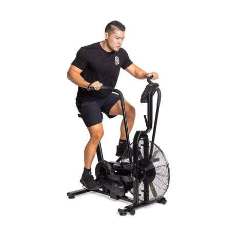 Male athlete using the Residential Air Bike