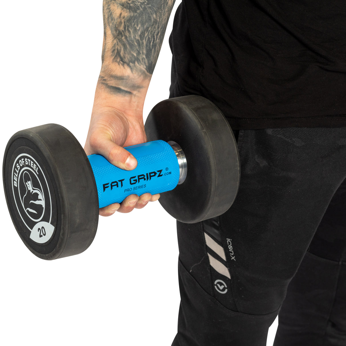 Foam grip handle to ensure a secure hold during your workouts