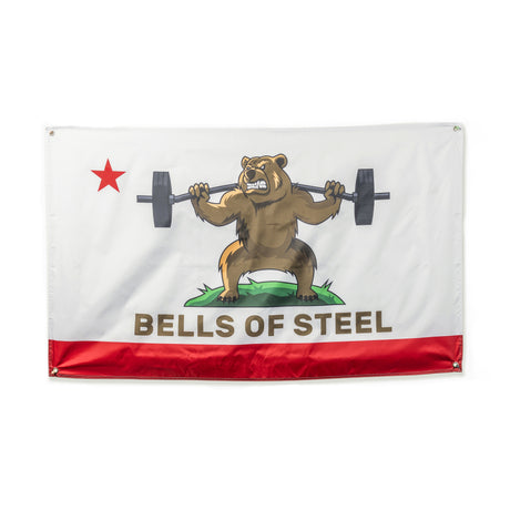 Bells of Steel Flag - 5' x 3' -California