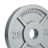 25 LB Machined iron Olympic weight plates