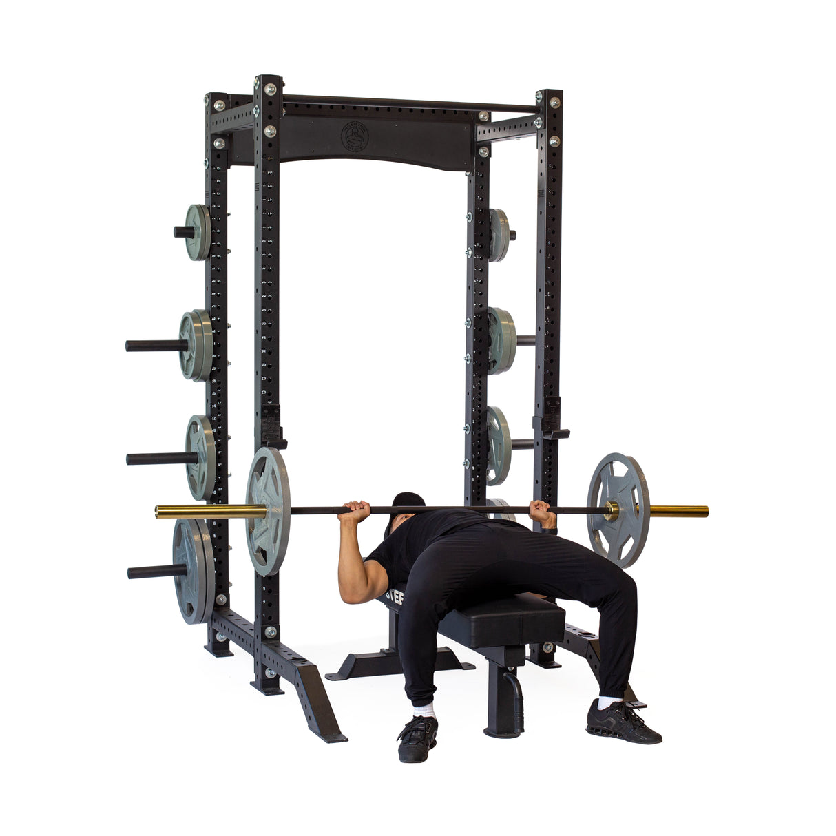 Hydra Collegiate Power Rack Builder (3" x 3", ⅝" Holes)