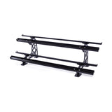 Frontal view Commercial Interchangeable Weight Rack