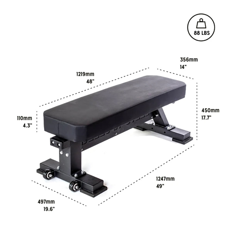Hero Heavy-Duty Weight Bench - Bells of Steel
