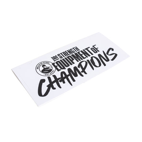 Champions Sticker flat