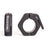 Two black Bells of Steel Magnetic Clamp Collars, one upright and one flat with the clamp lever open, are shown against a white background. These barbell collars securely hold weight plates in place.