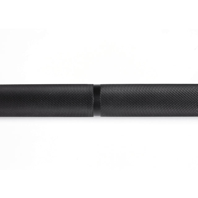 Lifting bar with integrated needle bearings and textured handle for an enhanced grip