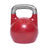 The Bells of Steel Wildman Swing Program Kettlebell Bundle includes a 32 kg (71 lbs) kettlebell with a striking red body and sleek silver handle, ideal for kettlebell swings and elegantly standing out against a white background.