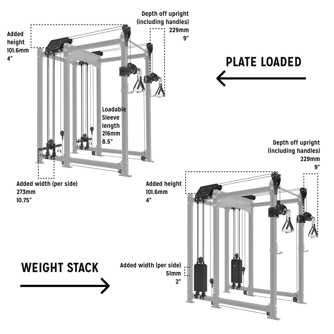 Kraken Rack Attachment for 6 Post Manticore Racks (Single Side) - Bells ...