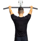 model holding  fat bar -  Lat Pulldown Bar