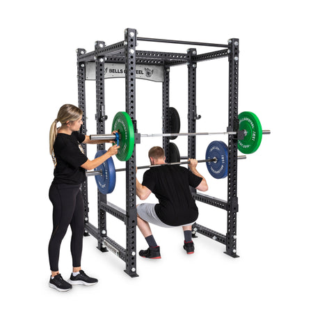 Manticore Six Post Power Rack - Prebuilt (3" x 3", 1" Holes)