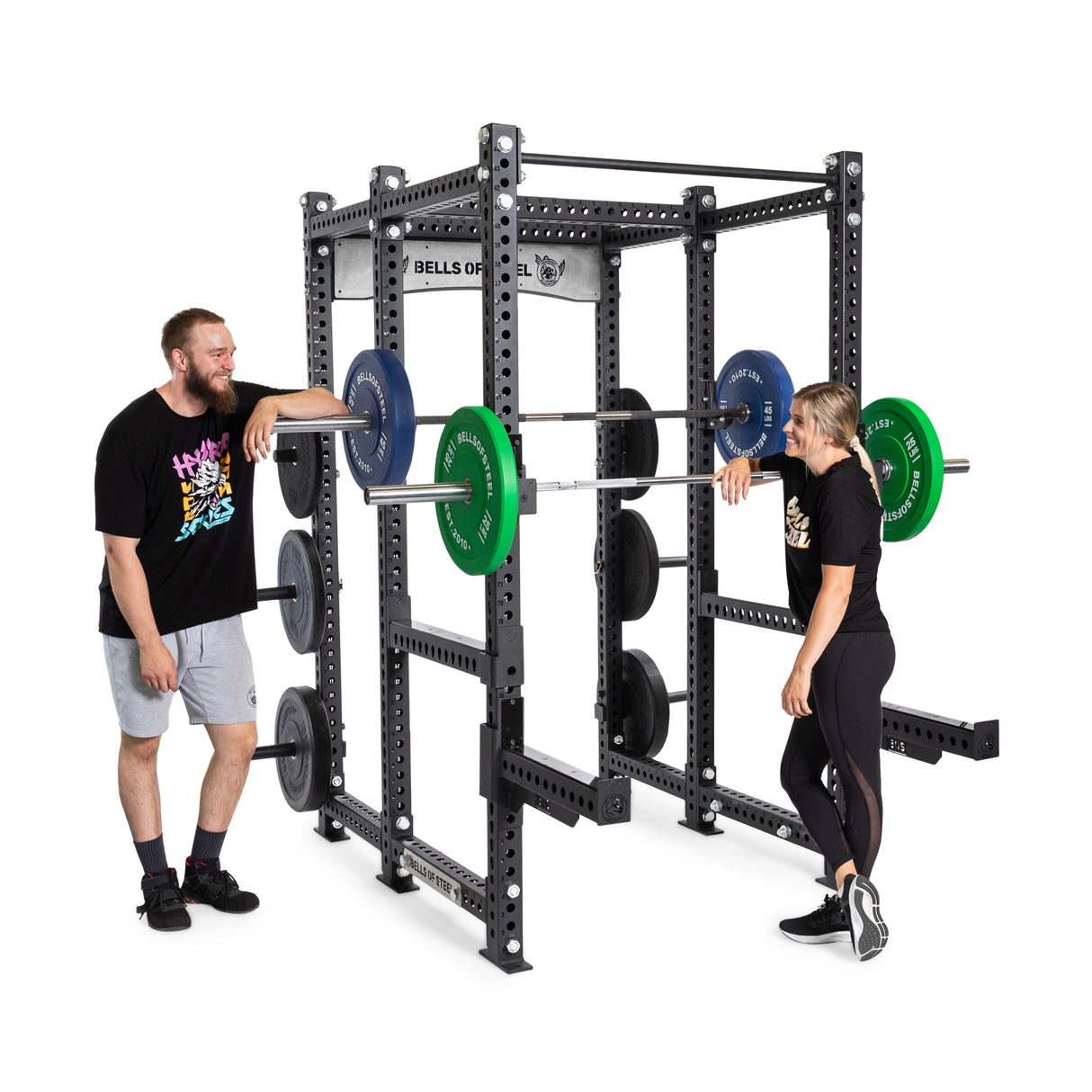 Manticore Six Post Power Rack - Prebuilt (3" x 3", 1" Holes)