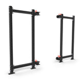 Product picture of two Manticore Folding Power Rack PREBUILT alternate configuration