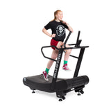 Athletes training on Blitz Magnetic Resistance Manual Treadmill for cardio fitness