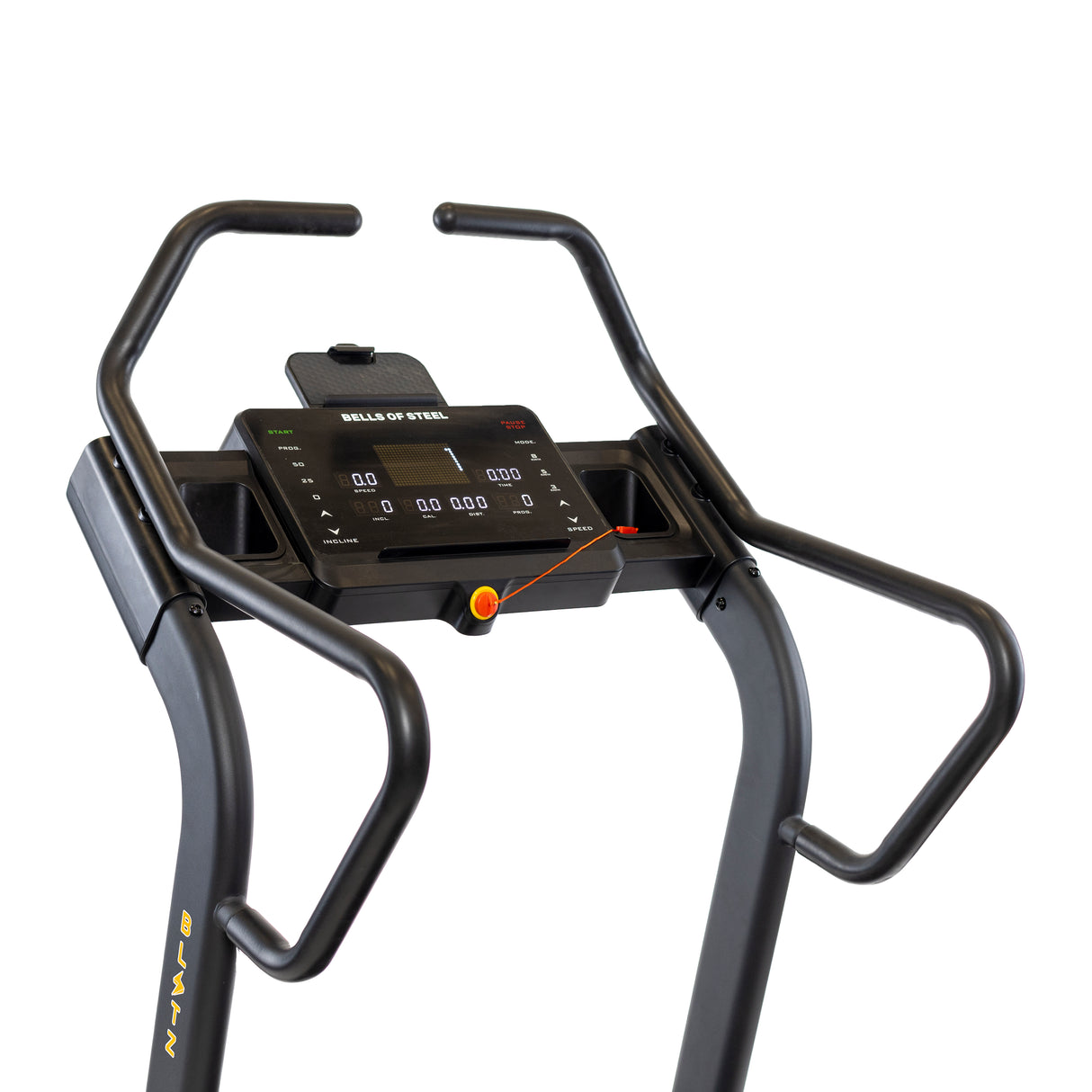 close up picture of the blitz mountain climber treadmill