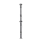 The Bells of Steel Wall-Mounted Plate Storage Rack is a black metal bracket for home gyms, with adjustable mounting points and circular clamps for organized plate storage.