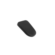 A black wireless computer mouse appears on a white background, paired with the Bells of Steel Seal Row Pad for 60mm/Hydra/Manticore to enhance comfort.
