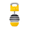 yellow adjustable kettlebell