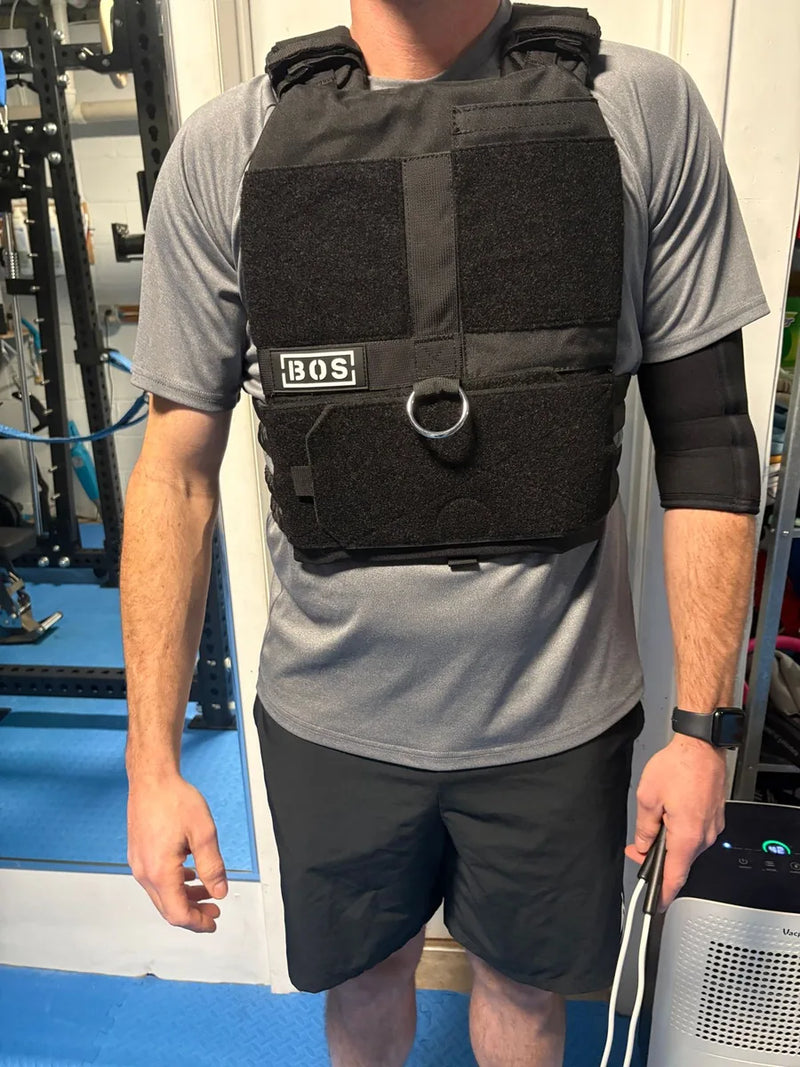 Weighted vest and plates