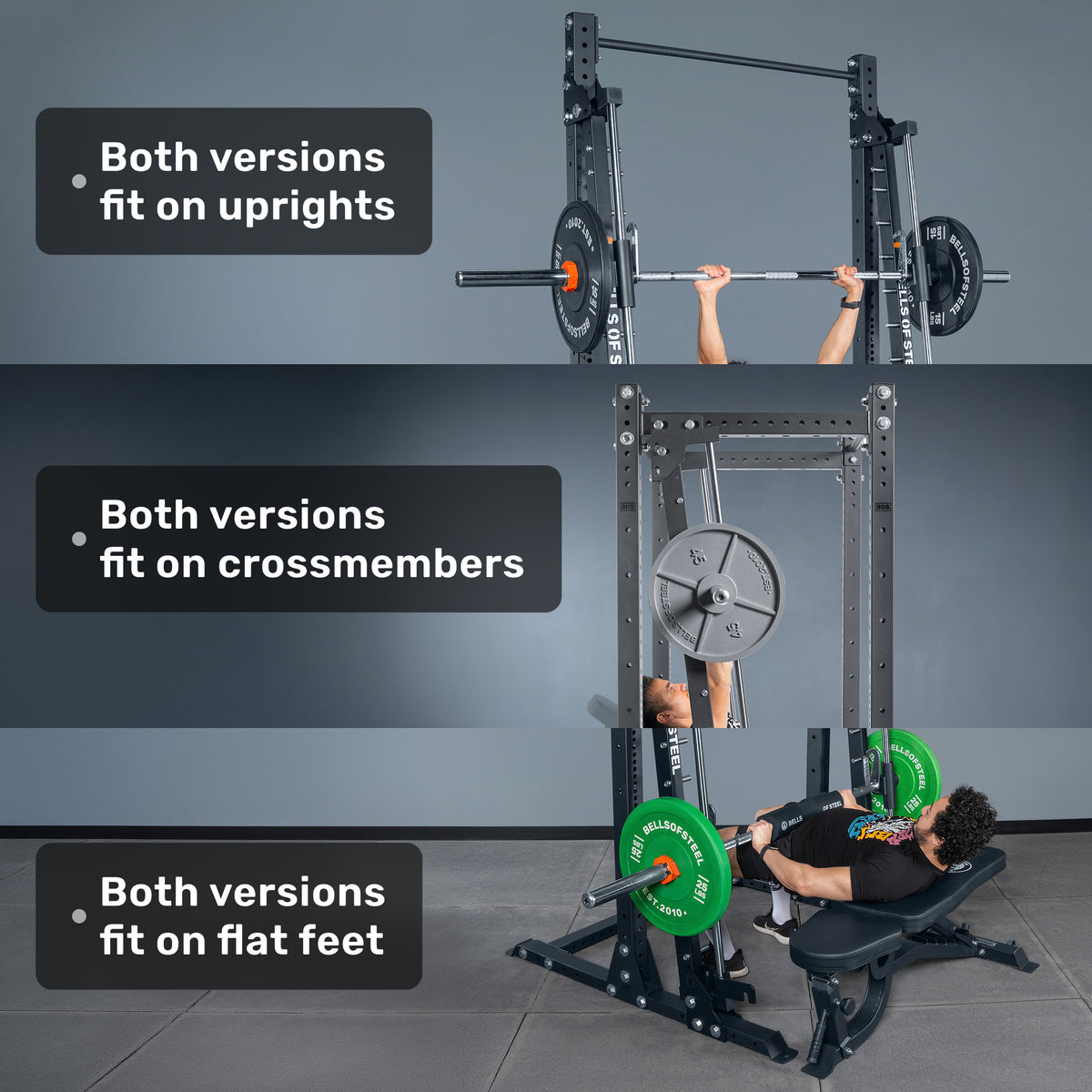 Smith Machine Ball Rack Smith Machine Rack Attachment - Bells of Steel