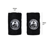 The "Mighty Wrist Wraps" by Bells of Steel feature the "BELLS OF STEEL EST. 2010" logo and are perfect for powerlifting enthusiasts. These competition-style wrist wraps measure 83.8mm (3.3 inches) and 109mm (4.3 inches), making them essential gear for serious athletes.