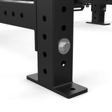 Close up product picture of Hydra Folding Power Rack PREBUILT rack feet