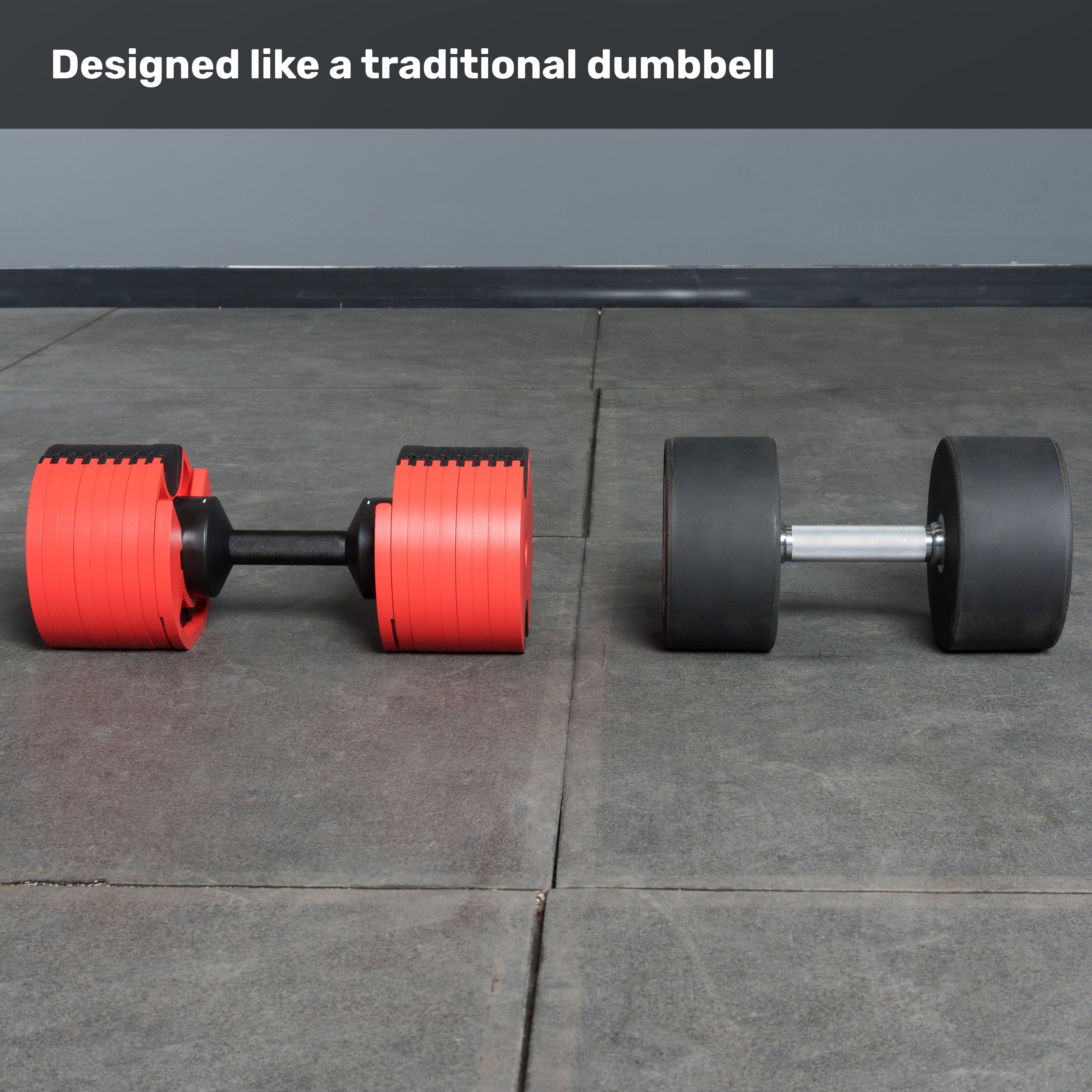 NÜOBELL Adjustable Dumbbells - Bells of Steel