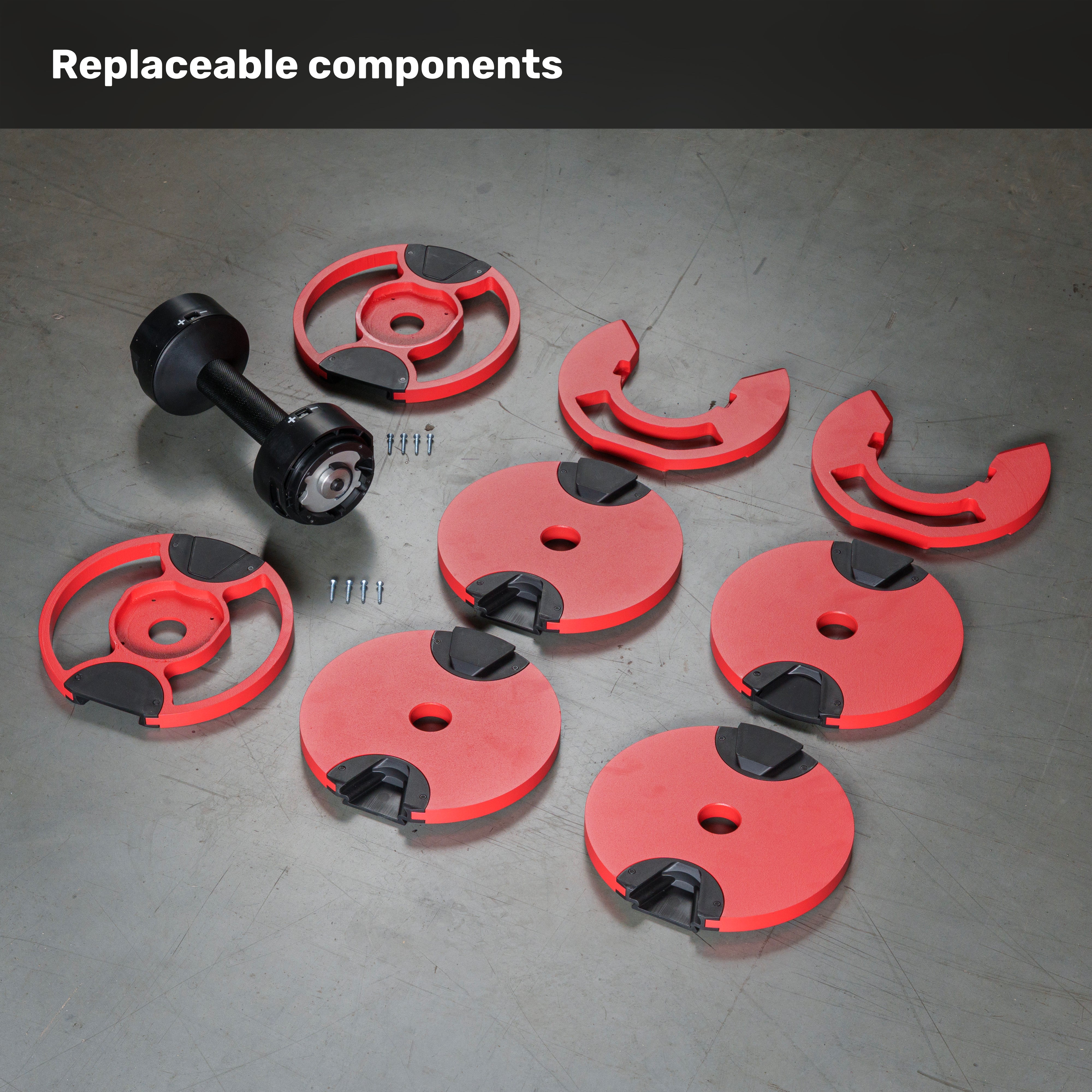 NÜOBELL Adjustable Dumbbells - Bells of Steel