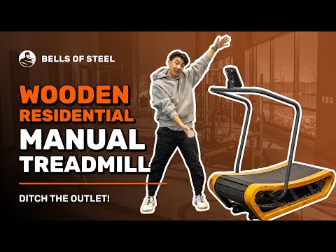 Wooden Residential Manual Treadmill