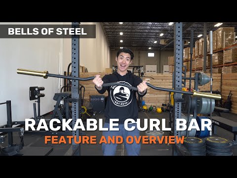 Rackable EZ Curl Bar