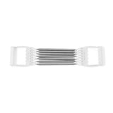 The Bells of Steel Chest Expander Replacement Springs, featuring five high-tension springs and two white plastic handles for upper body workouts, is displayed against a plain white background.